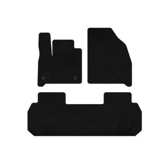 Textile Floor Mats Premium (2 Rows, Black) photo 1