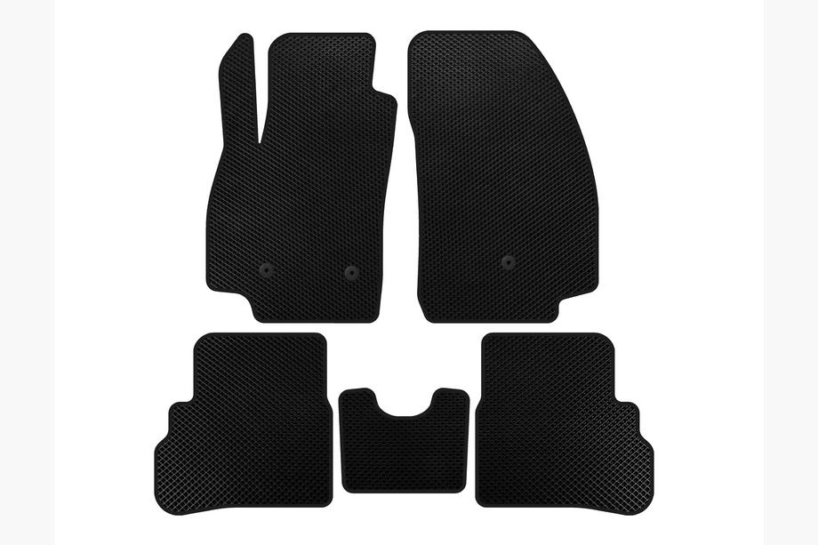 Chevrolet Spark 2015-2023 EVA Floor Mats (2018-2023, Black) Image