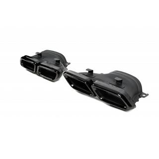 Exhaust Tips Black AMG photo 2