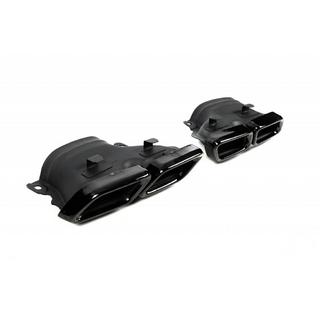 Exhaust Tips Black AMG photo 3