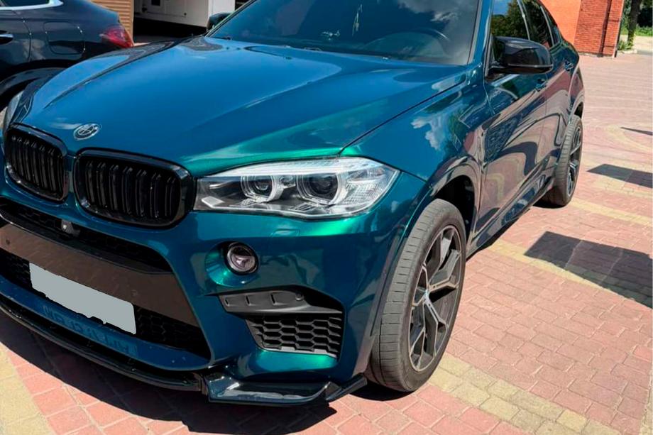 BMW X6 F16 2014-2019 Mirror Covers M-Look (with Clips, 2 pcs) Photo 9