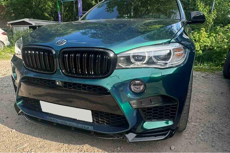 BMW X6 F16 2014-2019 Mirror Covers M-Look (with Clips, 2 pcs) Photo 2