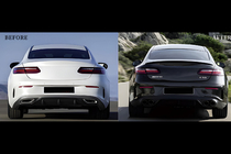 Mercedes E-class coupe C238 2016-2024 AMG E63 2024 Facelift Body Kit photo 3