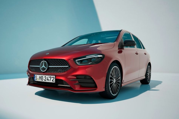 Mercedes-Benz B-Class (W247): Updated premium compact van