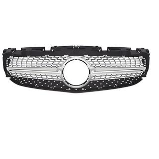 Front Grille Diamond Silver Mercedes SLC R172 2016-2020 photo 2