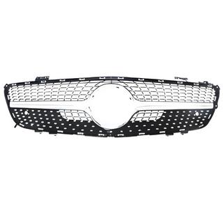 Front Grille Diamond Black (2012-2016) Mercedes SL R231 2012-2020 photo 2