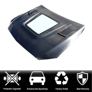 Hood V1 (Carbon) Mercedes C-сlass W205 2014-2021 photo 2