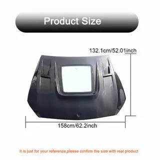 Hood V1 (Carbon) Mercedes C-сlass W205 2014-2021 photo 4