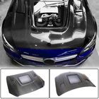 Mercedes C-class W205 2014-2021 Hood V2 (Carbon) photo 1
