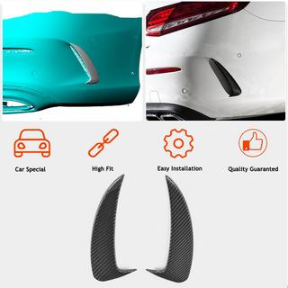 Rear Bumper Extensions V1 (for Coupe/Cabriolet Base/AMG-Line/C43 AMG 2015-2019, Carbon) photo 2