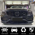 Mercedes C-class W205 2014-2021 Front Bumper Lip V1 (for Coupe/Cabriolet C63 AMG 2015-2019, Carbon) photo 2