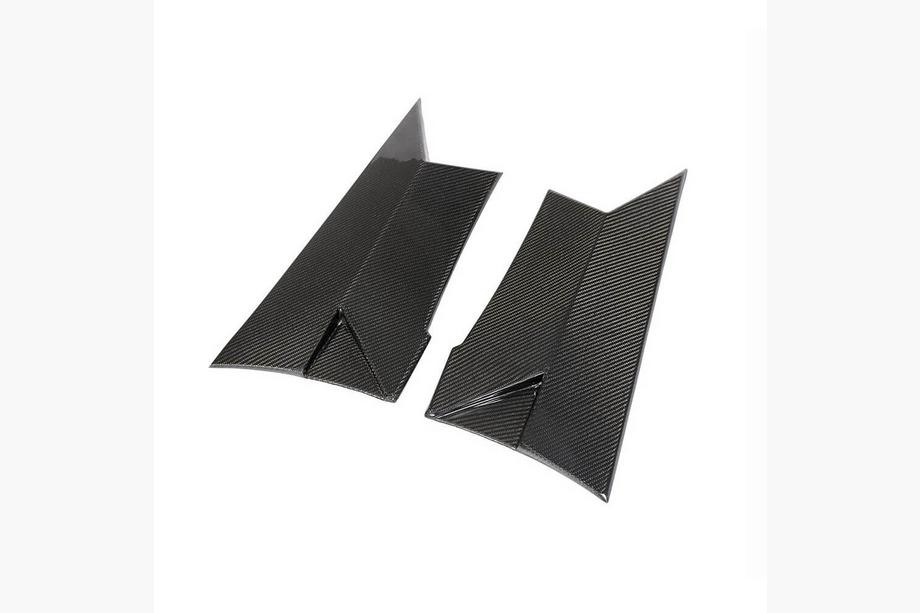 Mercedes C-class W205 2014-2021 Carbon Rear Fender Covers (for Coupe/Cabriolet C63 AMG 2015-2019) Photo 3