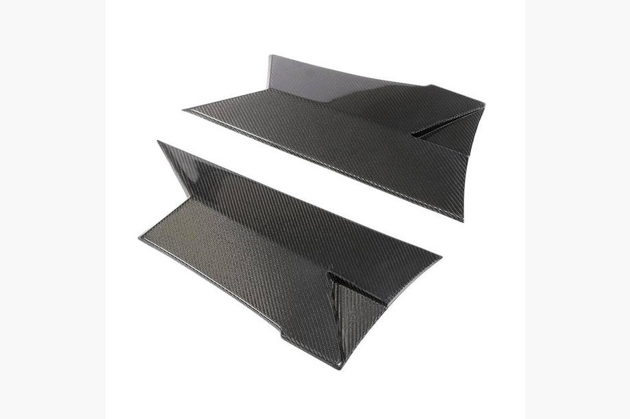Mercedes C-class W205 2014-2021 Carbon Rear Fender Covers (for Coupe/Cabriolet C63 AMG 2015-2019) Photo 4
