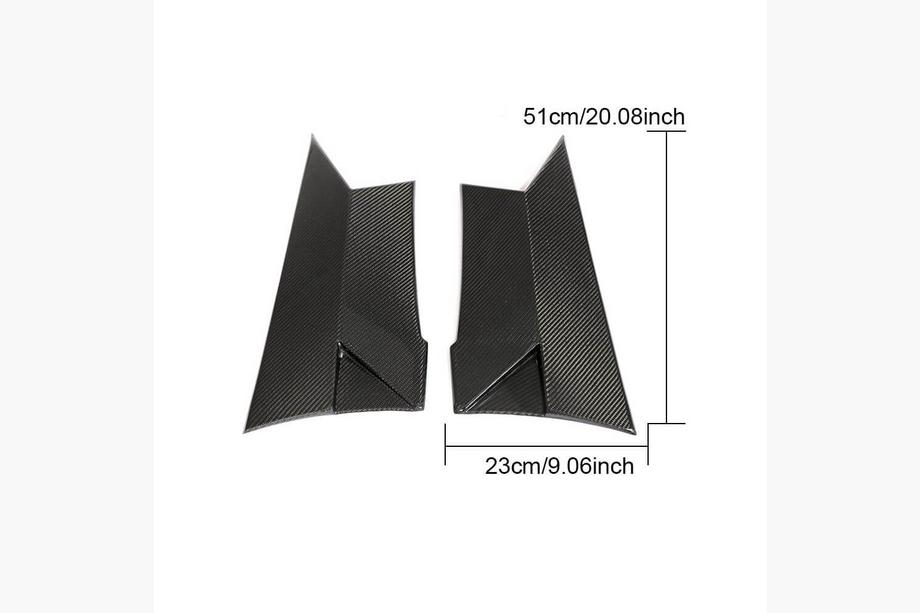 Mercedes C-class W205 2014-2021 Carbon Rear Fender Covers (for Coupe/Cabriolet C63 AMG 2015-2019) Photo 6