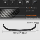 Mercedes C-class W205 2014-2021 Front Bumper Lip V3 (for Coupe/Cabriolet C63 AMG 2015-2019, Carbon) photo 4
