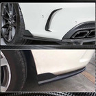 Mercedes C-class W205 2014-2021 Rear Bumper Extensions V2 (for Coupe/Cabriolet AMG-Line / C43 AMG 2015-2019, Carbon) photo 3