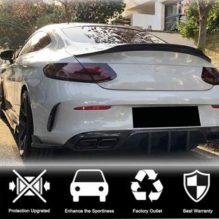 Rear Bumper Extensions V2 (for Coupe/Cabriolet AMG-Line / C43 AMG 2015-2019, Carbon) photo 2