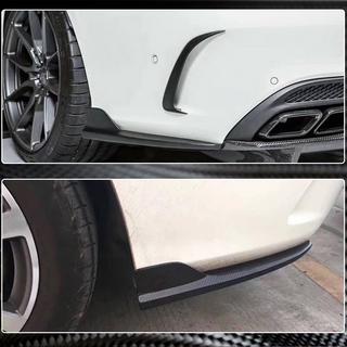 Rear Bumper Extensions V2 (for Coupe/Cabriolet AMG-Line / C43 AMG 2015-2019, Carbon) photo 3