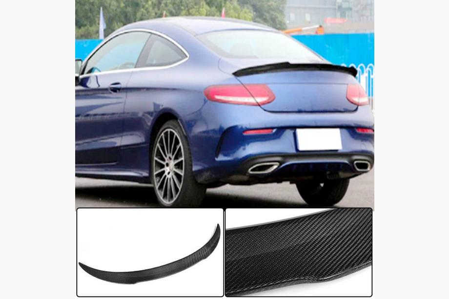 Mercedes C-class W205 2014-2021 Spoiler V9 (for Coupe 2015-2019, Carbon) Photo 1