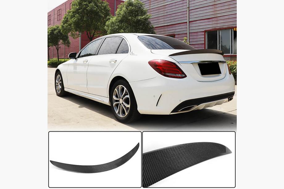 Mercedes C-class W205 2014-2021 Spoiler V2 (for SD 2015-2019, Carbon) Image