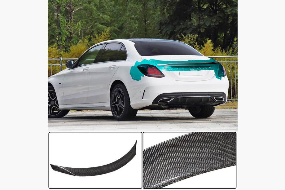 Mercedes C-class W205 2014-2021 Spoiler V5 (for SD 2015-2021, Carbon) Image
