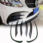 Mercedes C-class W205 2014-2021 Front bumper lip (for SD AMG-Line 2015-2019, Carbon) photo 1