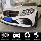 Mercedes C-class W205 2014-2021 Front bumper lip (for SD AMG-Line 2015-2019, Carbon) photo 2