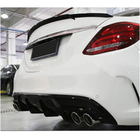 Mercedes C-class W205 2014-2021 Spoiler V9 (for SD 2015-2019, Carbon) photo 4