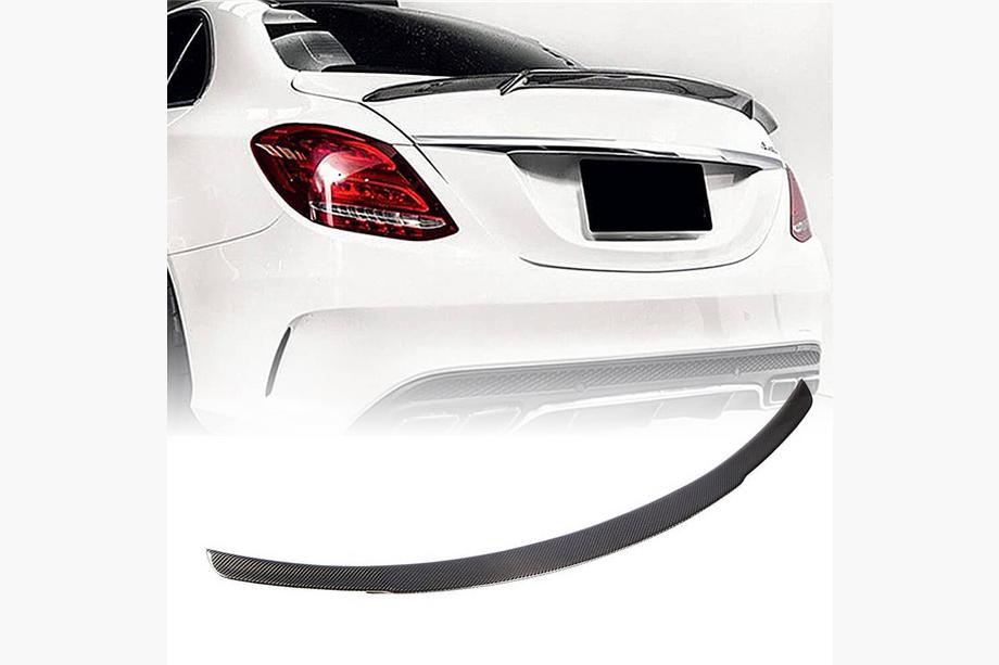 Mercedes C-class W205 2014-2021 Spoiler V9 (for SD 2015-2019, Carbon) Image