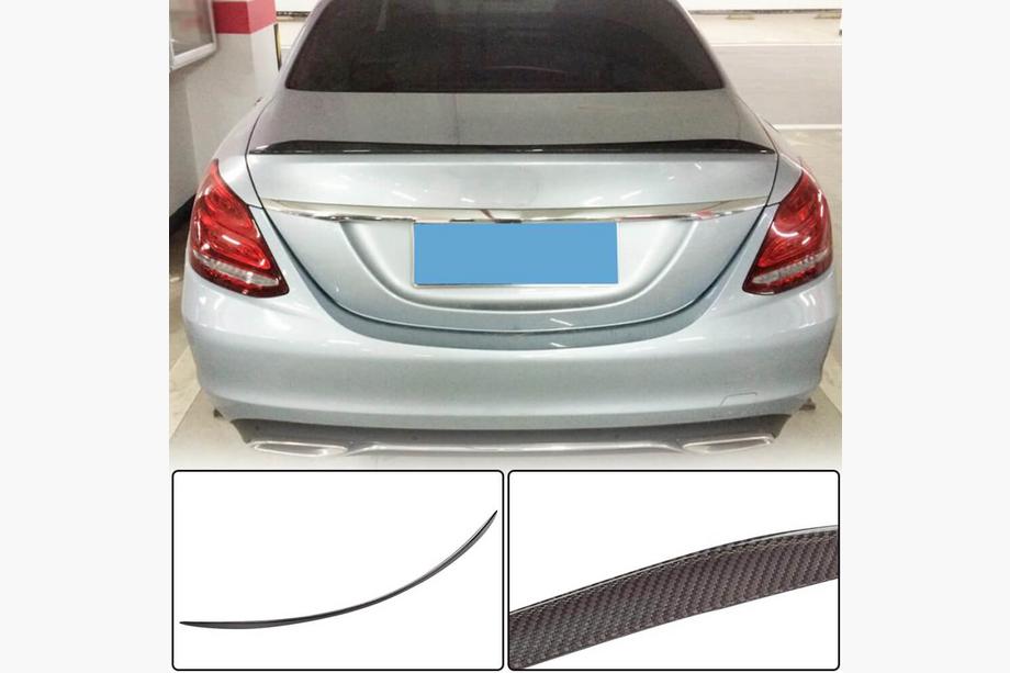 Mercedes C-class W205 2014-2021 Spoiler V11 (for SD 2015-2021, Carbon) Image