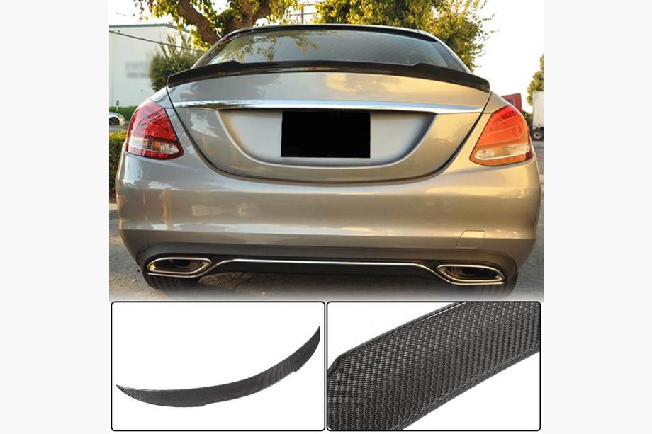 Mercedes C-class W205 2014-2021 Spoiler V12 (for SD 2015-2021, Carbon) Image