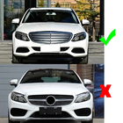 Mercedes C-class W205 2014-2021 Carbon Fog Light Covers (for SD Base 2015-2019) photo 6
