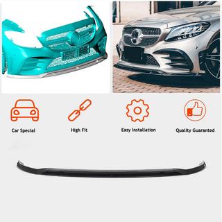 Front Bumper Lip V1 for C43 AMG 2019-2021 Carbon photo 2