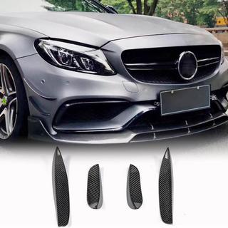 Carbon Front Bumper Extensions for C63 AMG 2015-2019 photo 1