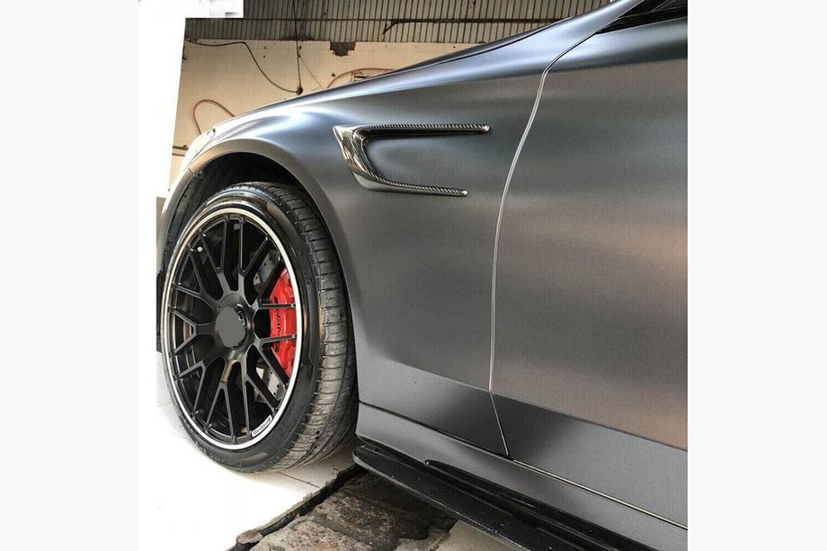 Mercedes C-class W205 2014-2021 Carbon Front Fender Covers (for Coupe/Cabriolet C63 AMG 2015-2019) Photo 4