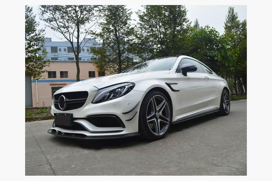 Mercedes C-class W205 2014-2021 Carbon Front Fender Covers (for Coupe/Cabriolet C63 AMG 2015-2019) Photo 6