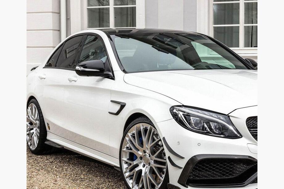 Mercedes C-class W205 2014-2021 Carbon Front Fender Covers (for Coupe/Cabriolet C63 AMG 2015-2019) Photo 7
