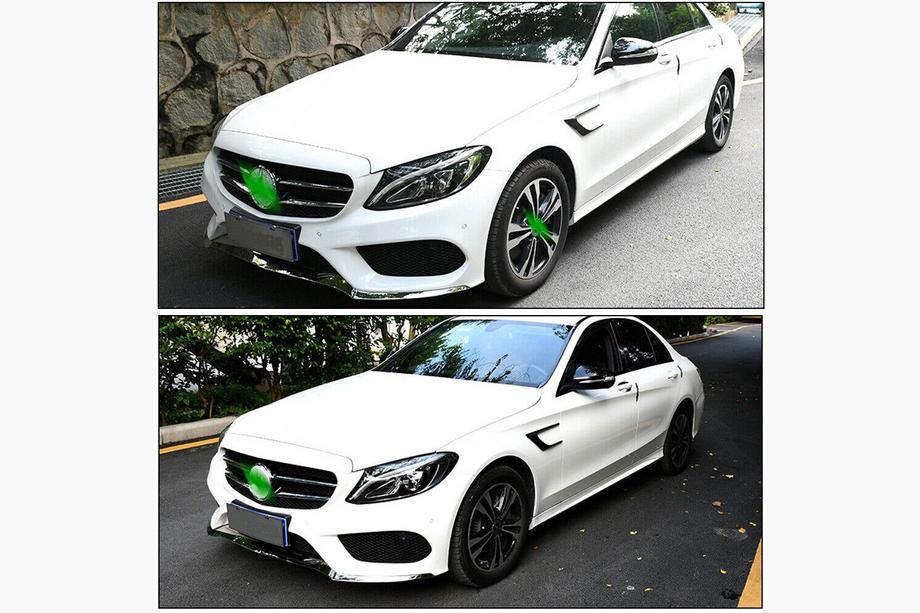 Mercedes C-class W205 2014-2021 Carbon Front Fender Covers (for Coupe/Cabriolet C63 AMG 2015-2019) Photo 8
