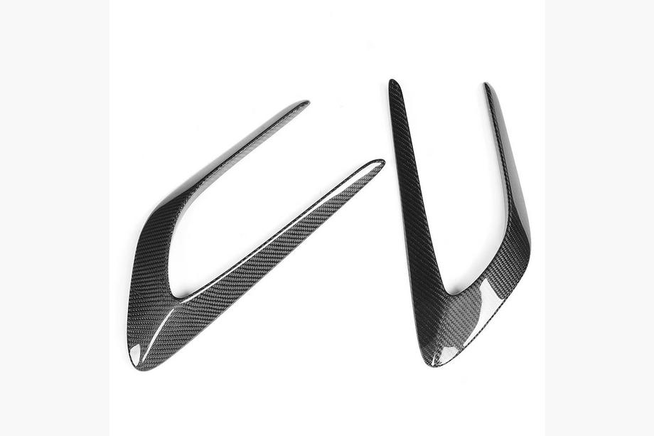 Mercedes C-class W205 2014-2021 Carbon Front Fender Covers (for Coupe/Cabriolet C63 AMG 2015-2019) Photo 10