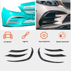 Mercedes C-class W205 2014-2021 Front Bumper Extensions V1 for C43 AMG 2019-2021 Carbon photo 3