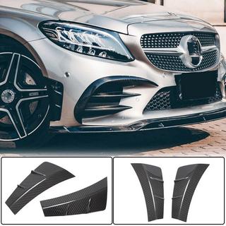 Front Bumper Extensions V2 (for C43 AMG 2019-2021, Carbon) photo 1