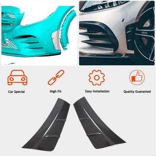 Front Bumper Extensions V2 (for C43 AMG 2019-2021, Carbon) photo 2