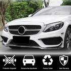 Mercedes C-class W205 2014-2021 Carbon Front Bumper Extensions for C43 AMG 2015-2019 photo 2