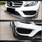 Mercedes C-class W205 2014-2021 Carbon Front Bumper Extensions for C43 AMG 2015-2019 photo 3