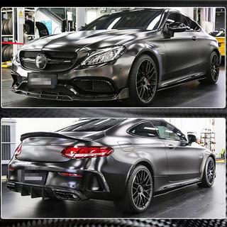 Side Skirts V1 (for C43/C63 AMG 2015-2019, Carbon) photo 4