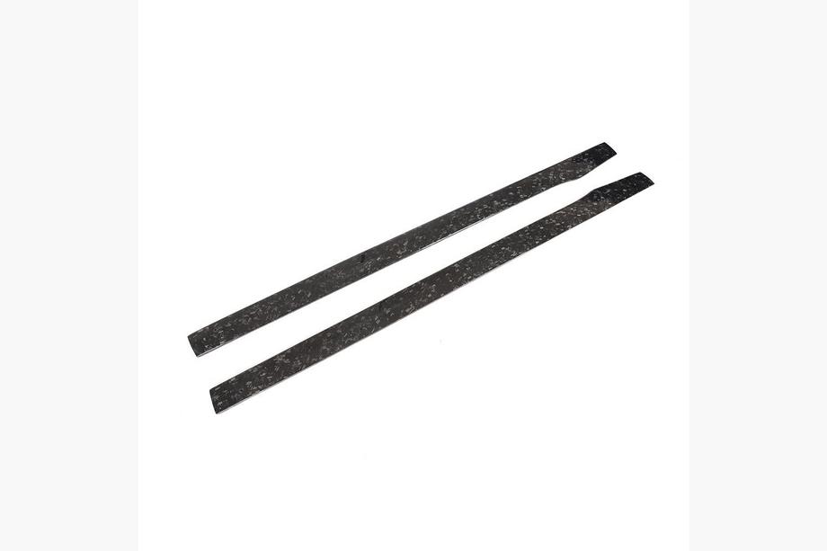 Mercedes C-class W205 2014-2021 Side Skirts V1 (for C43/C63 AMG 2015-2019, Carbon) Photo 1