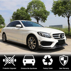 Mercedes C-class W205 2014-2021 Front Bumper Lip V2 for C43 AMG 2015-2019 Carbon photo 3