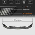 Mercedes C-class W205 2014-2021 Front Bumper Lip V2 for C43 AMG 2015-2019 Carbon photo 6