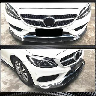 Front Bumper Lip V3 for C43 AMG 2015-2019 Carbon photo 3