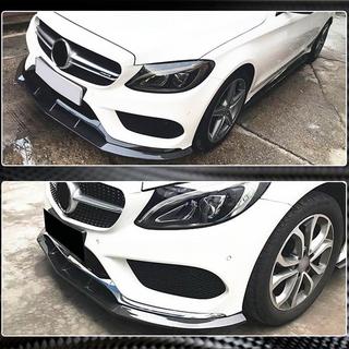 Front Bumper Lip V3 for C43 AMG 2015-2019 Carbon photo 4